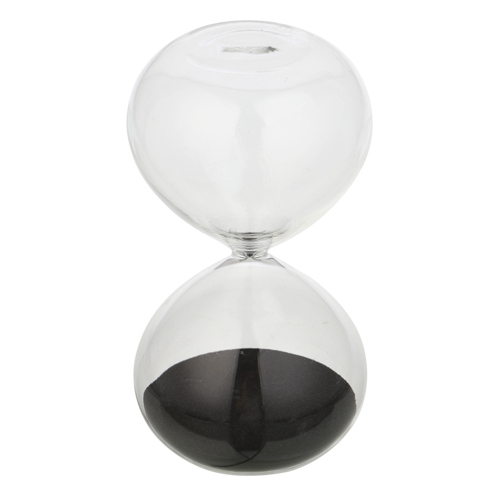 Часы песочные 7,5х14,5 см, стекло, песок, 15 минут, 2 цвета песка - #4