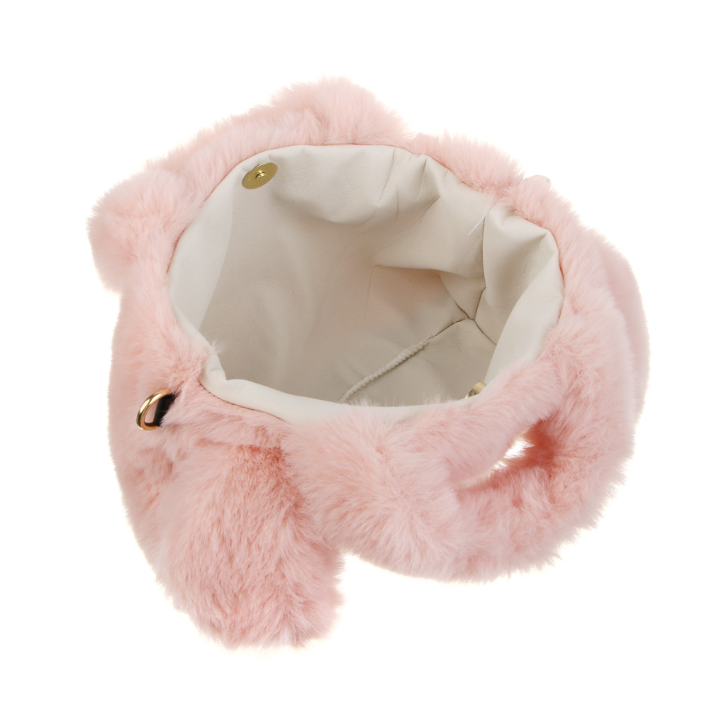 Сумка детская мягкая "Глазастик", 24х15х5 см, полиэстер, иск. мех, тм ИГРОЛЕНД, 1811-52 - #5