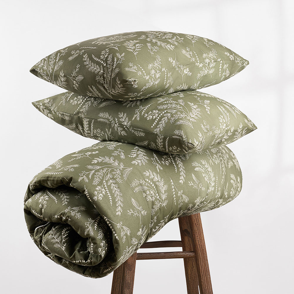 PROVANCE Кантри Комплект постельного белья евро (4 предмета), поплин, 100% хлопок, 3 цвета - #16