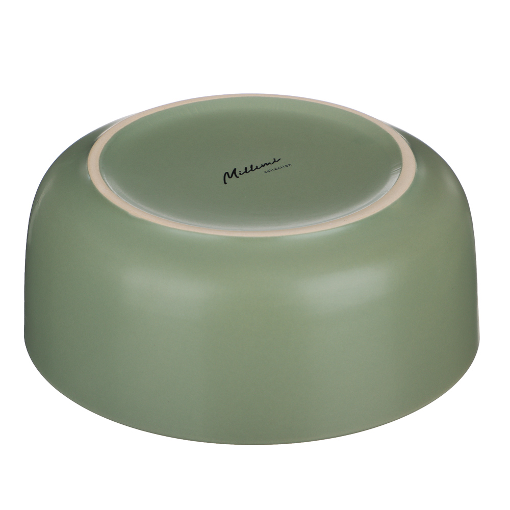Салатник 15см, тм MILLIMI Треция фисташковый, керамика - #4