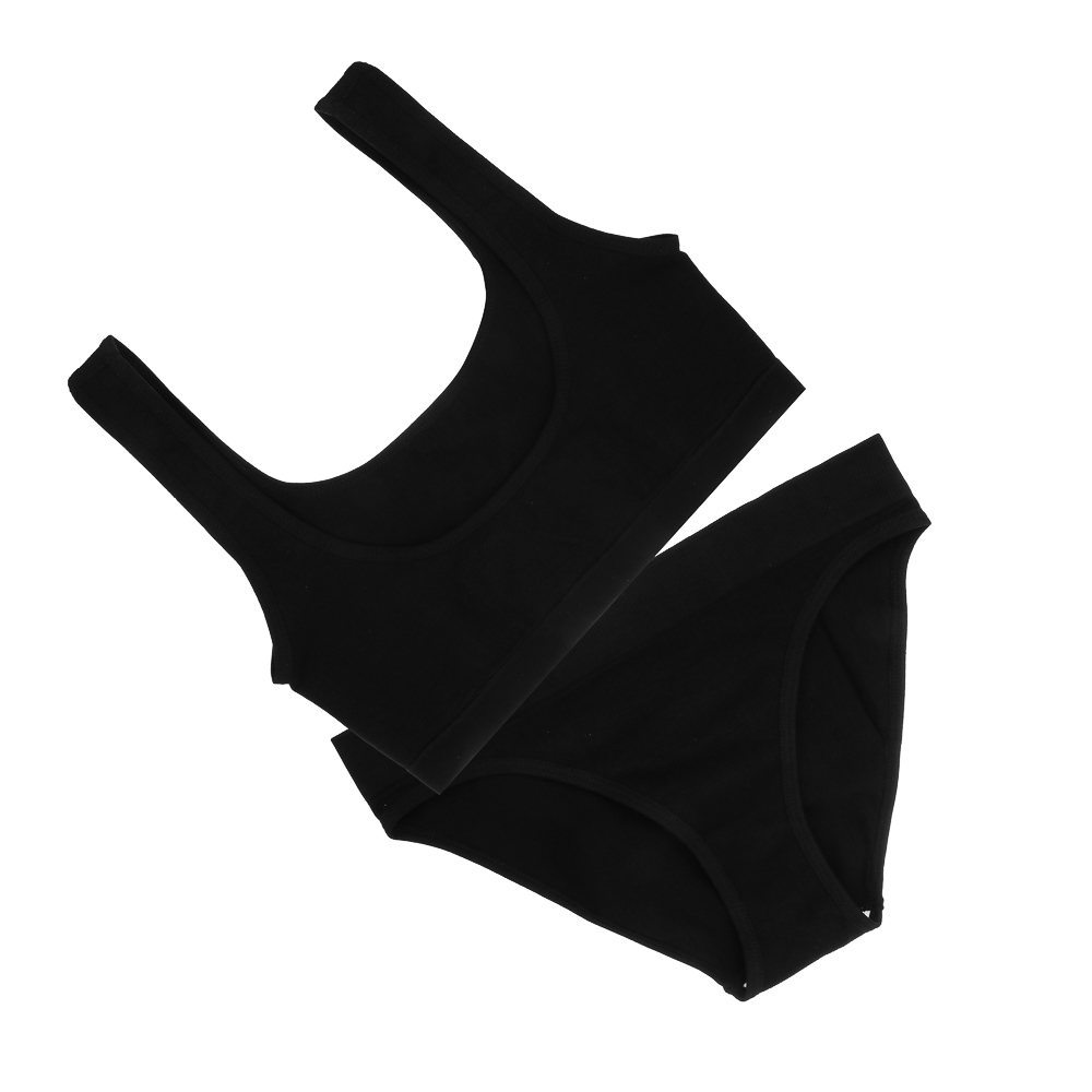 GALANTE Комплект:топ на широких лямках и трусы, р.42-44, 90%полиамид, 10%спандекс, черный, НБ25-18 - #2