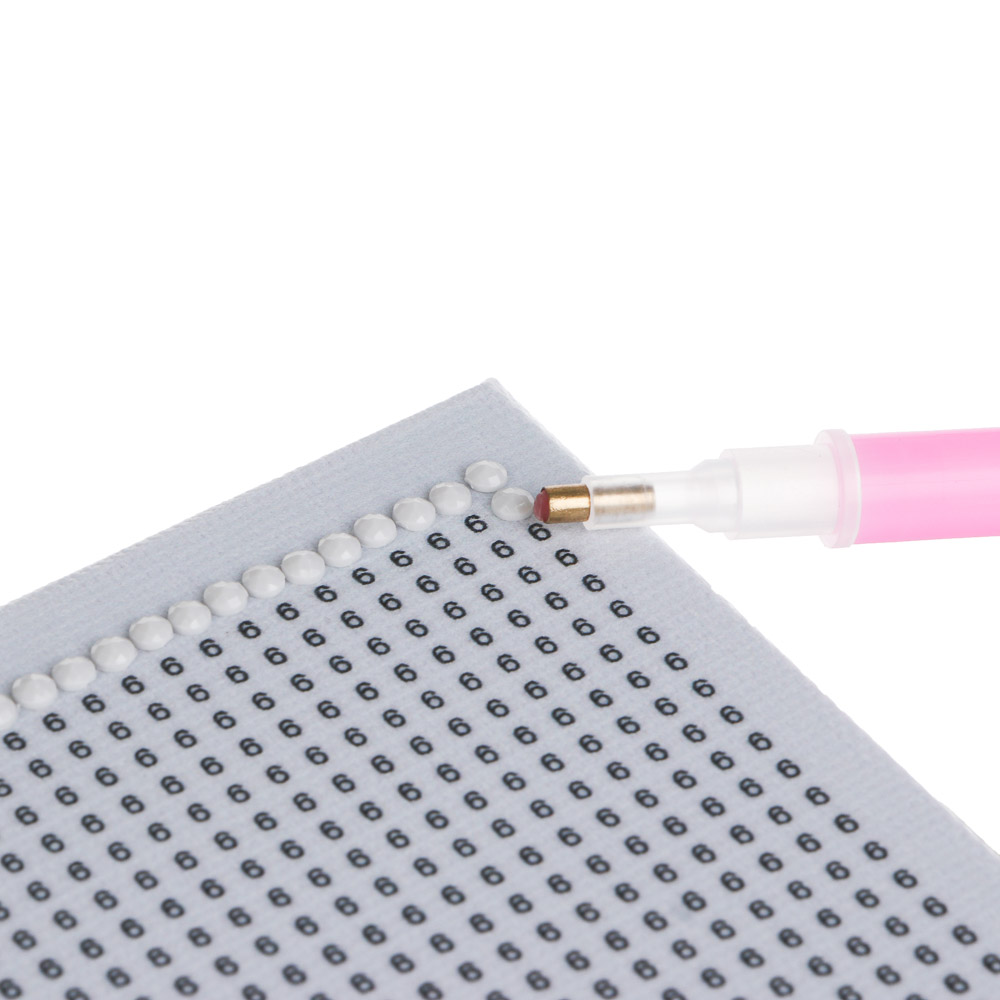 ХОББИХИТ Картина из страз, комплект: твердая основа, стразы, стилус, 30х40см, 5-10 дизайнов - #6