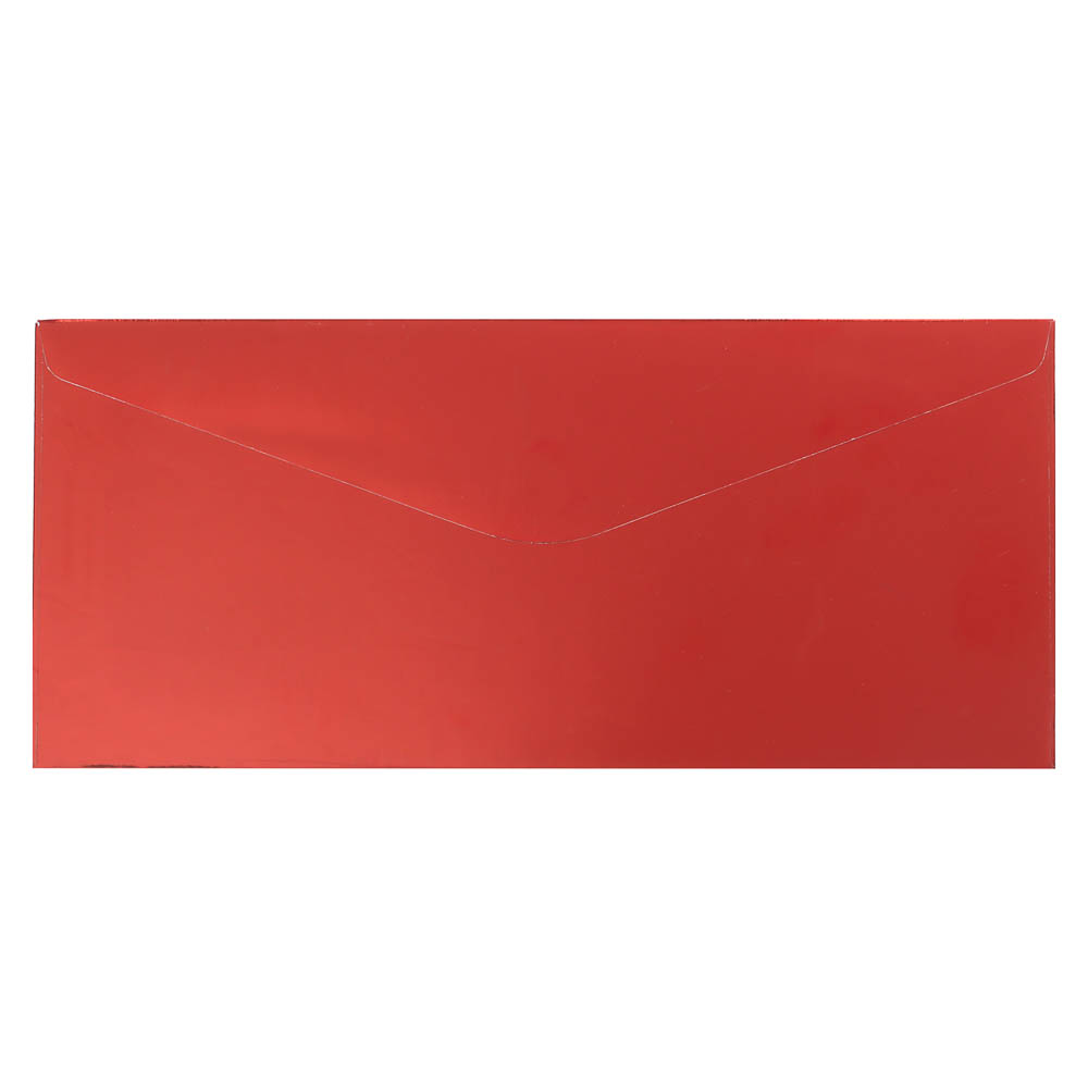 Набор конвертов 10 шт, микс цветов, 8х16,5см, бумага, арт.2 - #27