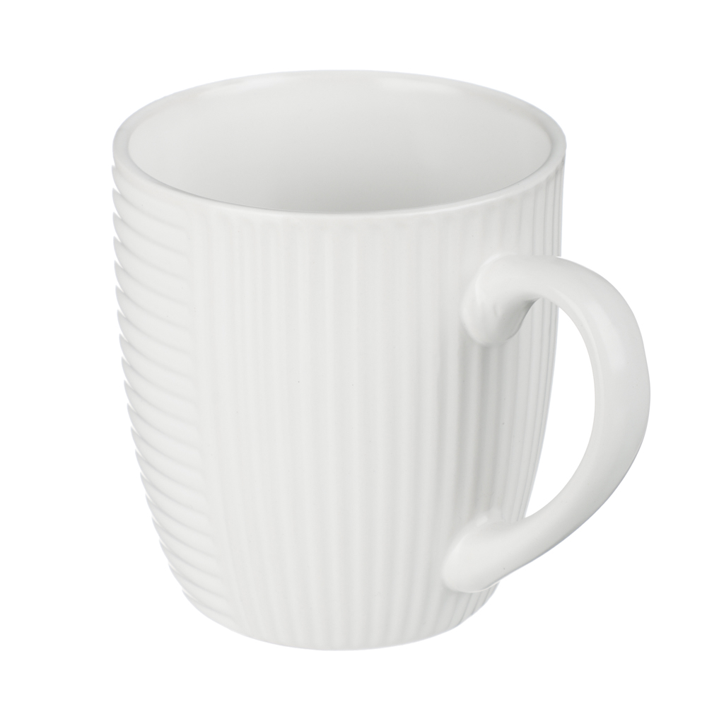 MILLIMI Монблан кружка 400мл, керамика, белый - #3