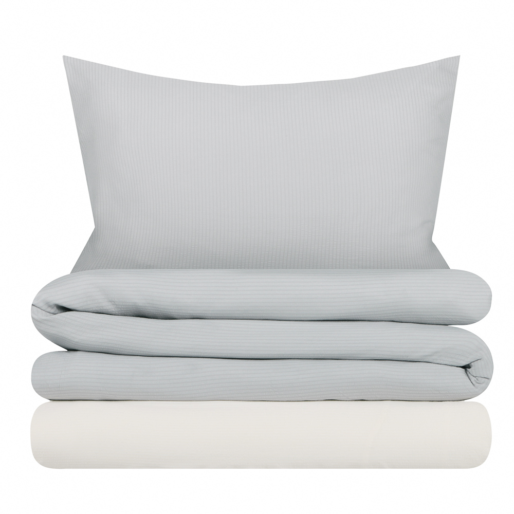 PROVANCE Фрэя Комплект постельного белья 1,5 (4 предмета), микросатин, серый - #1