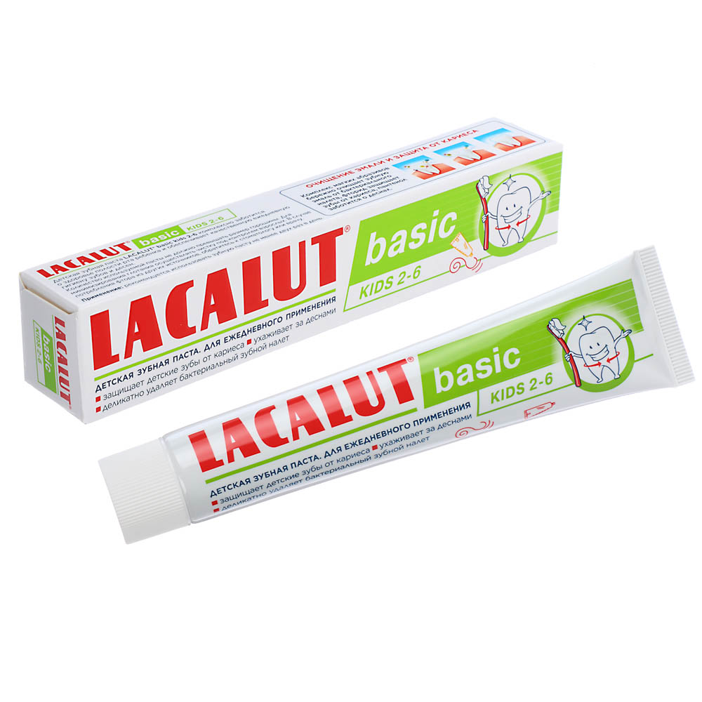 Зубная паста детская Lacalut "Basic Kids" - #1