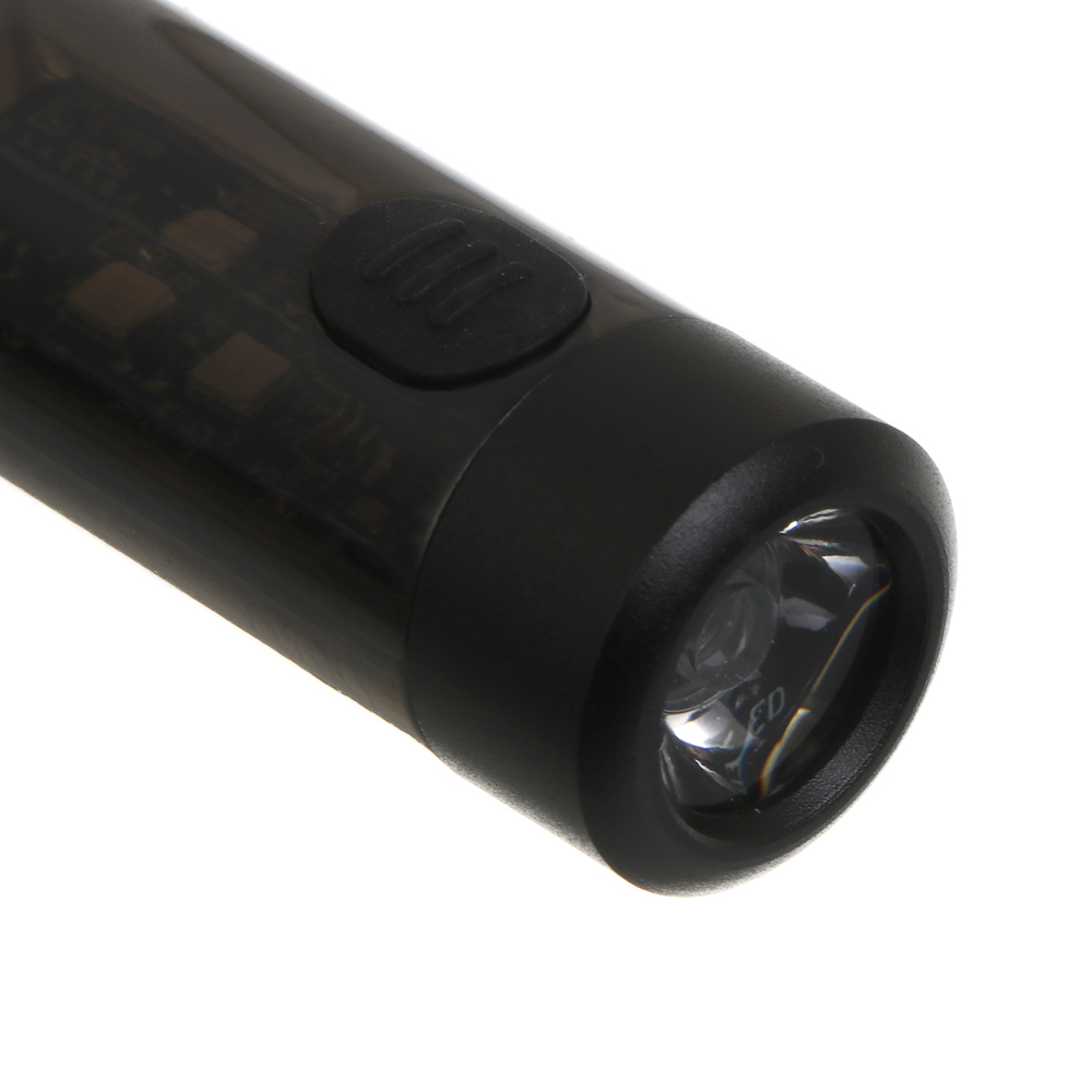 Фонарик ручной тм ЕРМАК,мини,на карабине,XPG+4 LED,7 режимов,ультрафиолет,160мАч,Type C,красный свет - #2