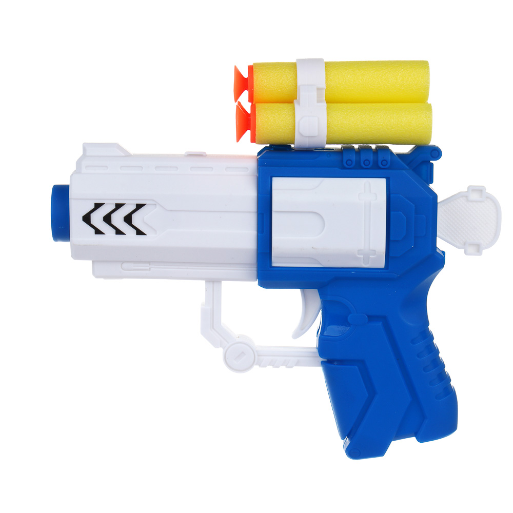 ИГРОЛЕНД Пистолет "Суперстрелок" с присосками 3 шт, PP, EVA, 15х4х26,4 см, 2 дизайна - #7