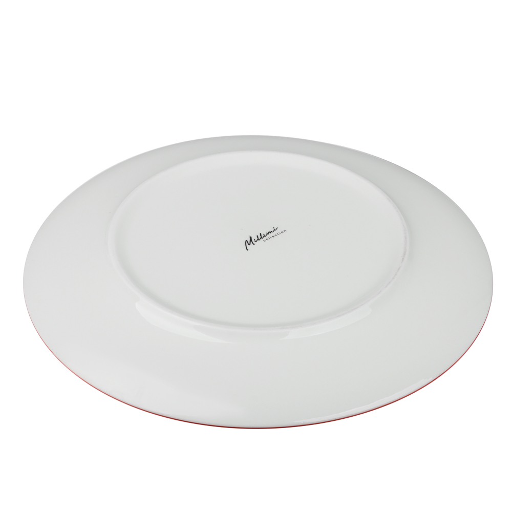 Тарелка подстановочная Черри тм MILLIMI, 27см, фарфор, белый - #5