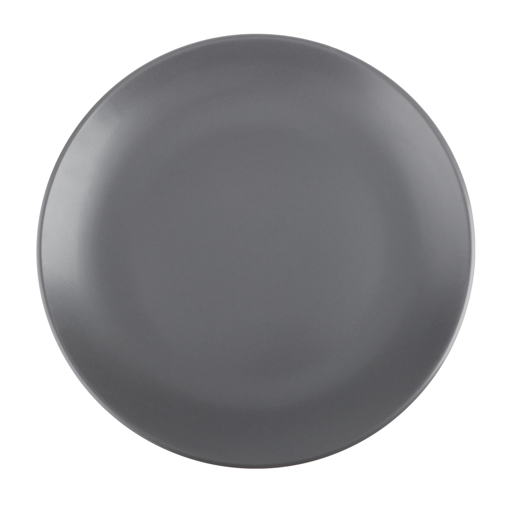 MILLIMI Тарелка подстановочная 27х3см, керамика, графит - #1