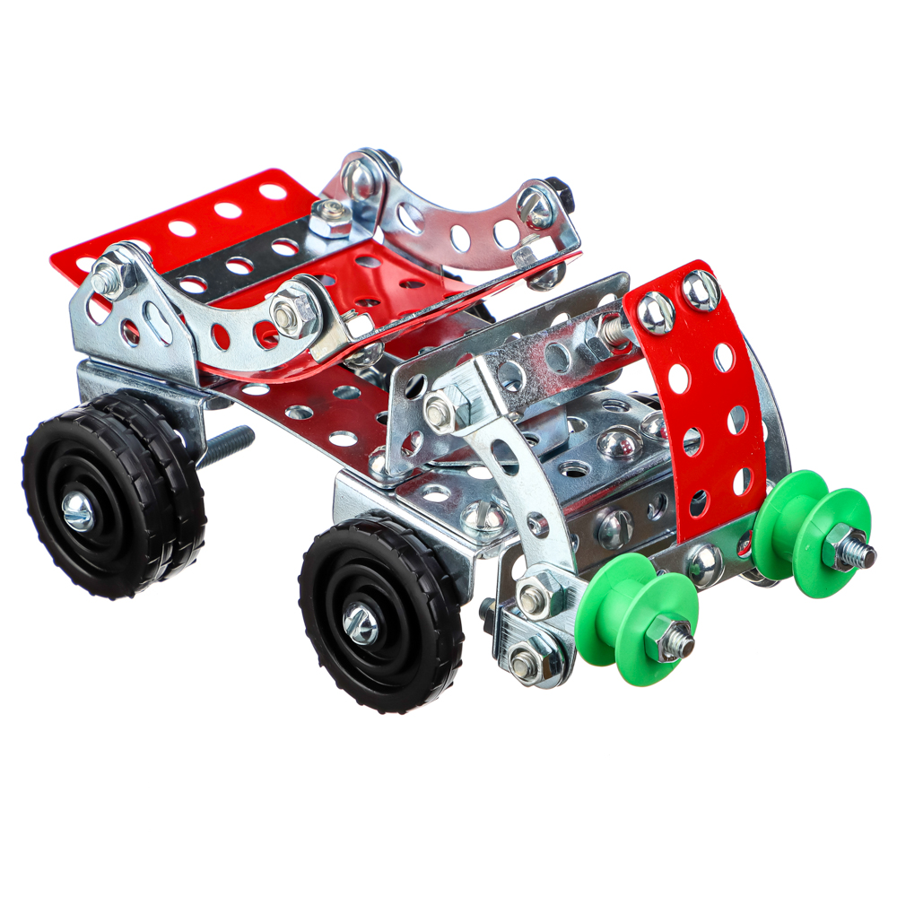 10КОРОЛЕВСТВО Конструктор металл с подвижными деталями, металл, 19x15x4см, 4 дизайна, 02028/29/30/32 - #1