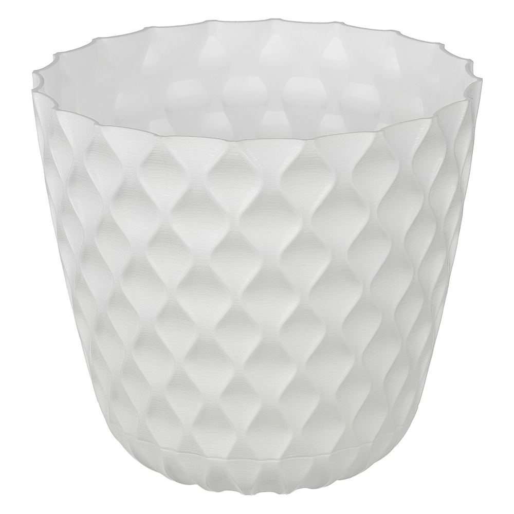 Горшок для цветов с поддоном "Wave", 2.5 л, d=17.5 см, микс цветов - #17