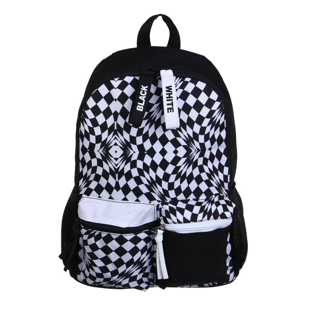 FLOMIK Рюкзак универсальный 40х30х15см, "Оптик", 1 отд., 2 передних, 2 бок.кармана, 1 карман на сп. - #1