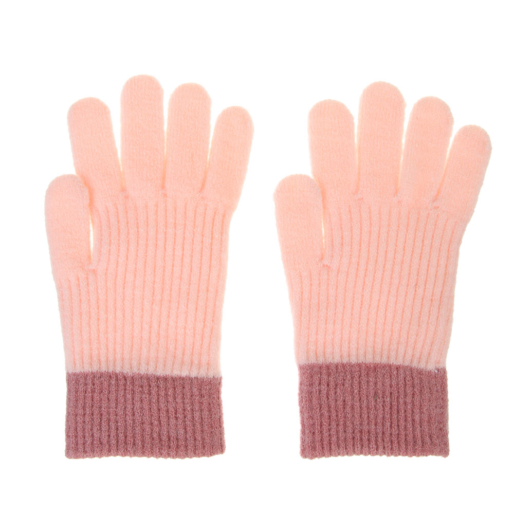GALANTE Перчатки детские с начесом однослойные, р.14, 100% полиэстер, цвет в ас-те, ОЗ25-36 - #3