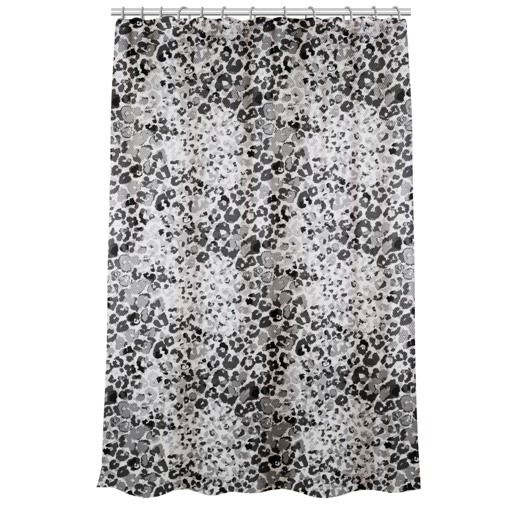 VETTA Шторка для ванной, с утяжелителем, полиэстер, 90 г/м2, 180x180см, Энимал, 616 - #1