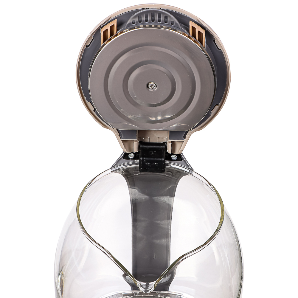 Чайник электрический LEBEN, со стеклянной колбой, 1,7 л, 1850 Вт - #8