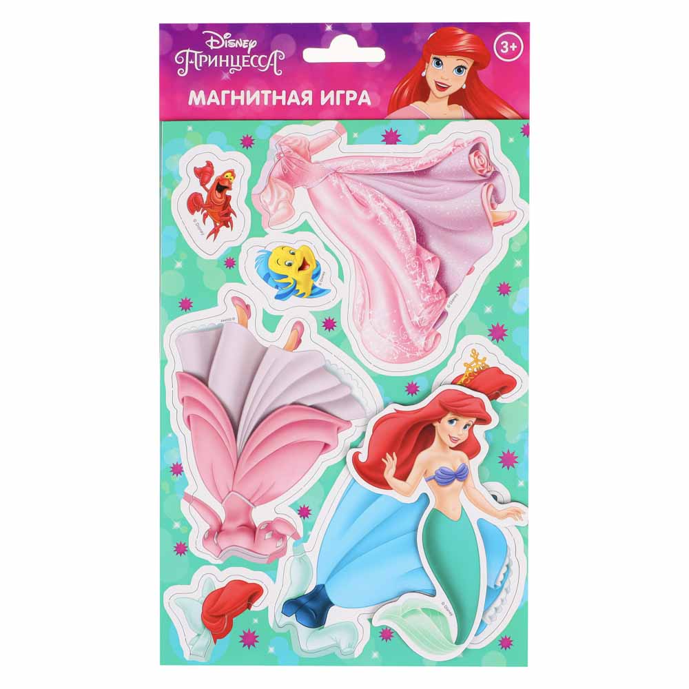 НД ПЛЕЙ Кукла магнитная с нарядами "Принцесса Disney", 13,5х23,5см, 4 дизайна - #6