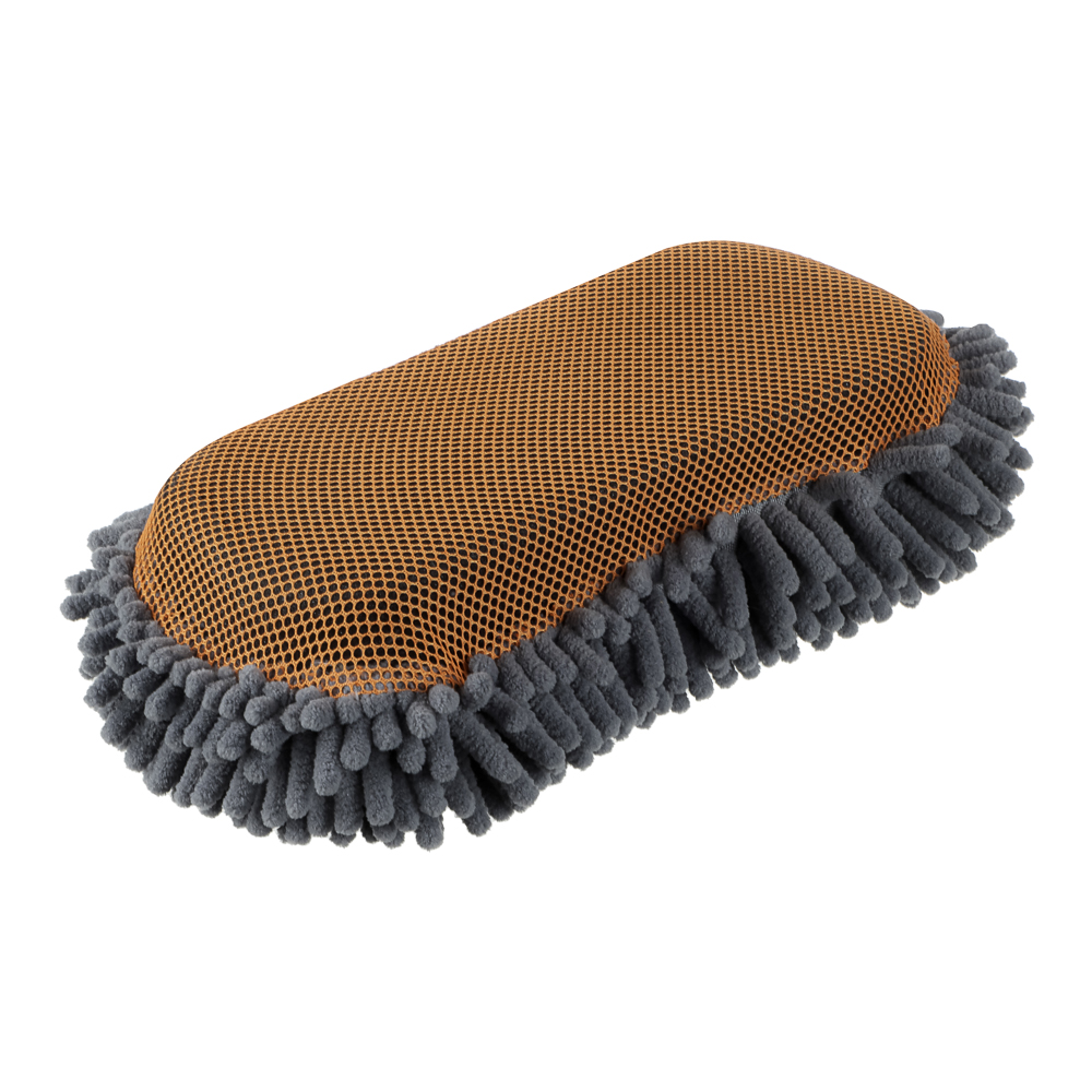 ЕРМАК Губка для мытья автомобиля с ворсом, 24x11,5x5,5 см - #2