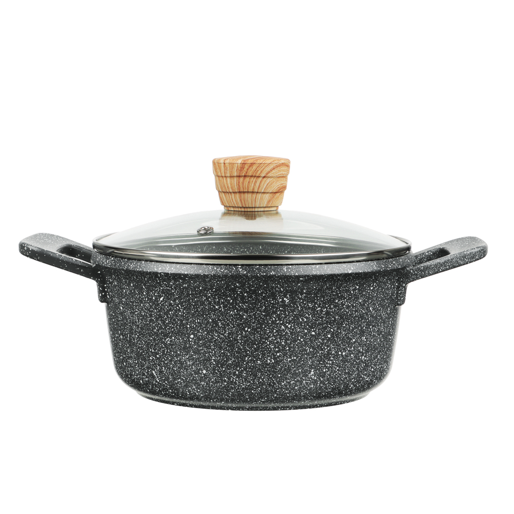 SATOSHI Брунико Наб.пос.10пр,а/пр.покр.:кастр+крышк.2,4 л; 4,3л; 6,4л ;ковш+крышк.1.4л;сков 24см;сот - #8