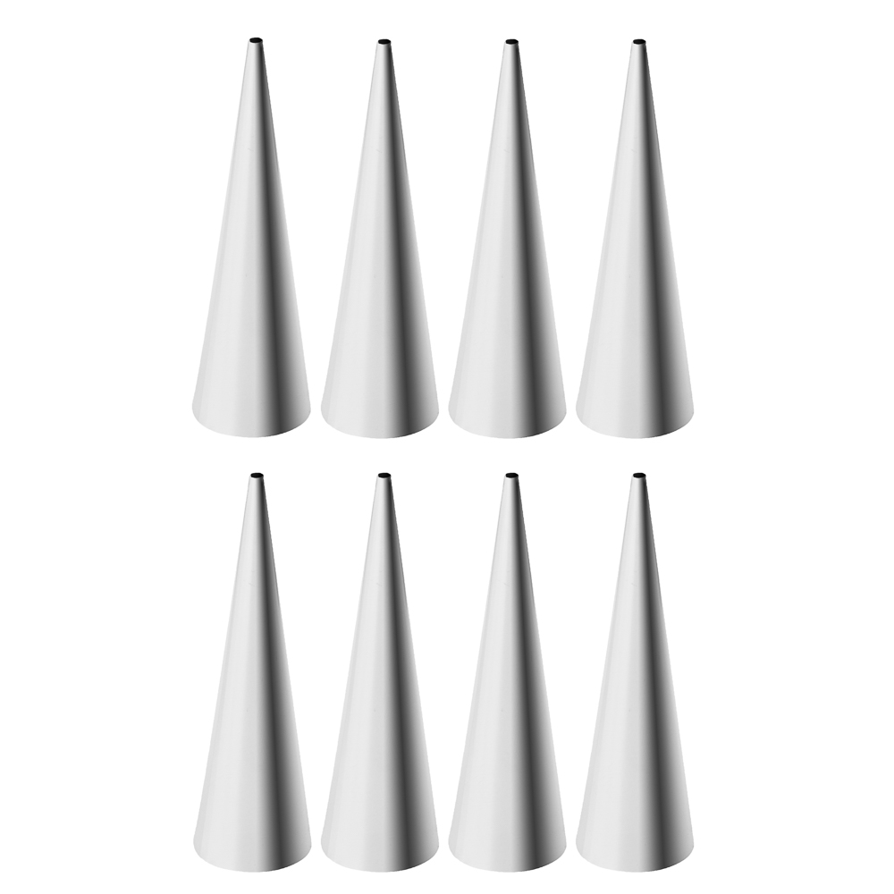 SATOSHI Набор форм для выпечки "конус" 8шт, 12х3,5см, нерж.сталь - #3