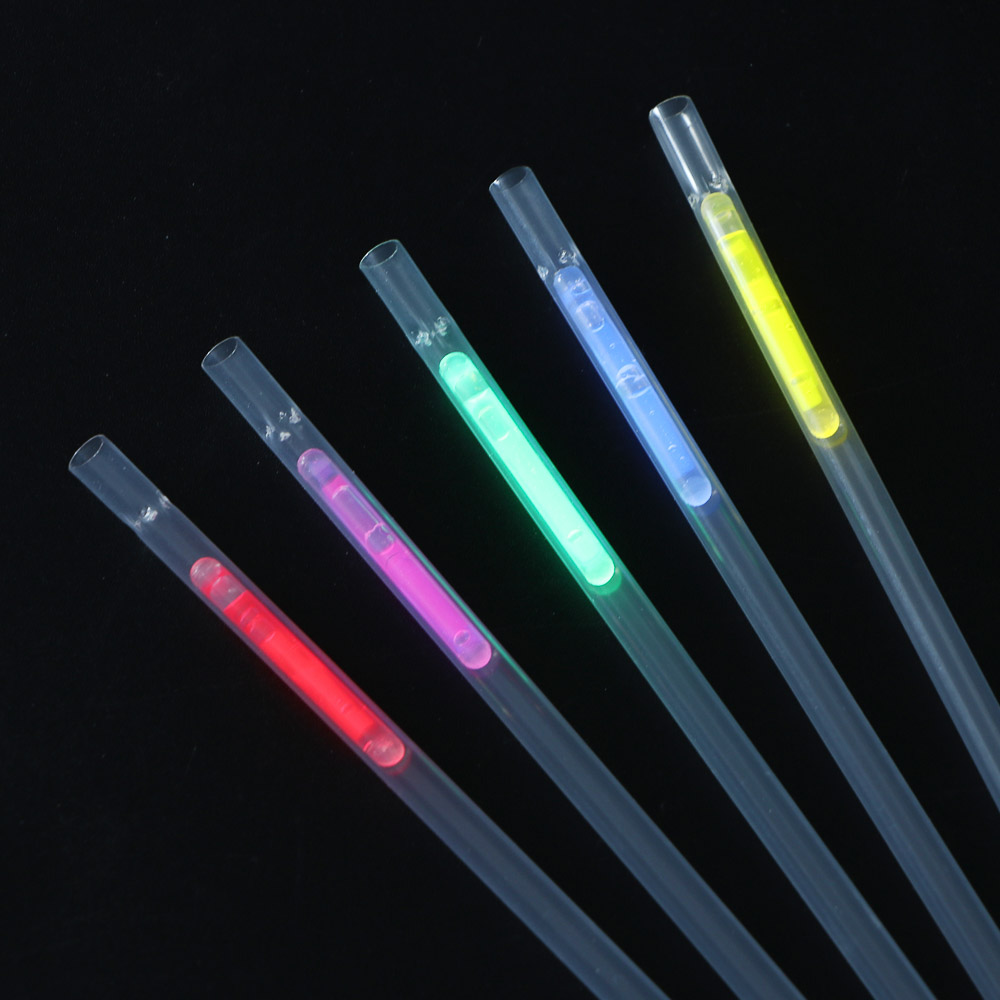 Fntastic Набор трубочек для напитков, флуоресцентные, 5шт, PE - #2