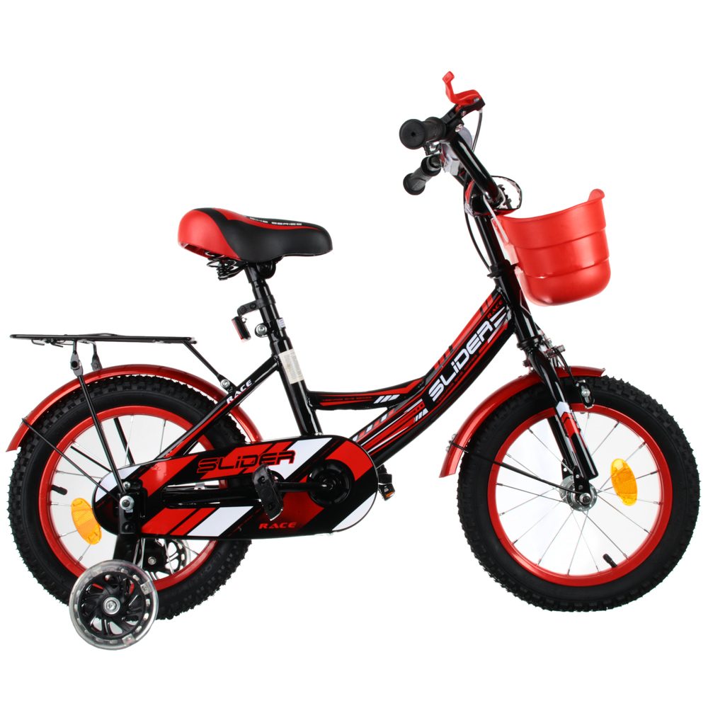 Велосипед детский двухколесный Slider Race 20", черно-красный - #2