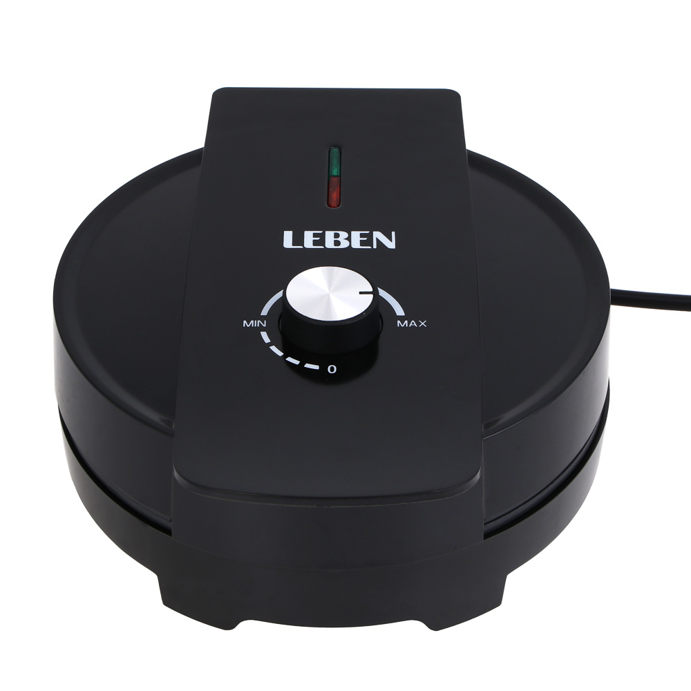 LEBEN Вафельница для бельгийских вафель с регулировкой темп., 1200Вт, d=197мм, 220в - #5