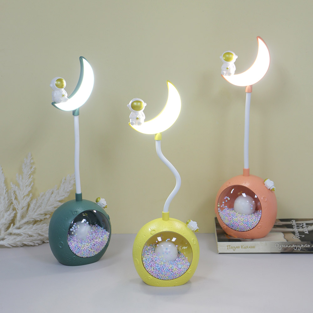 Светильник LED, USB, АБС пластик, 9х7х31см, 3 цвета - #9