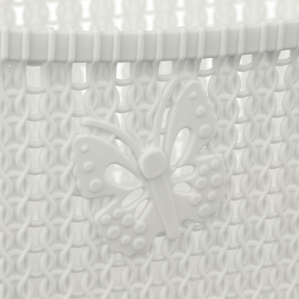 VETTA Корзинка навесная на 2-х крючках, 3 цвета, 24,5х17х15,5см, пластик - #4