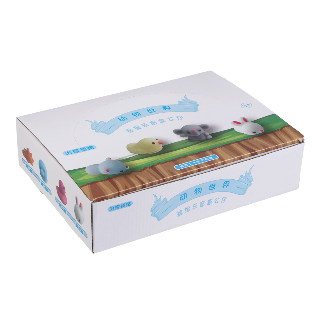 Игрушка антистресс мялка "Зоопарк", 8х5х2,5см, TPR, микс - #4