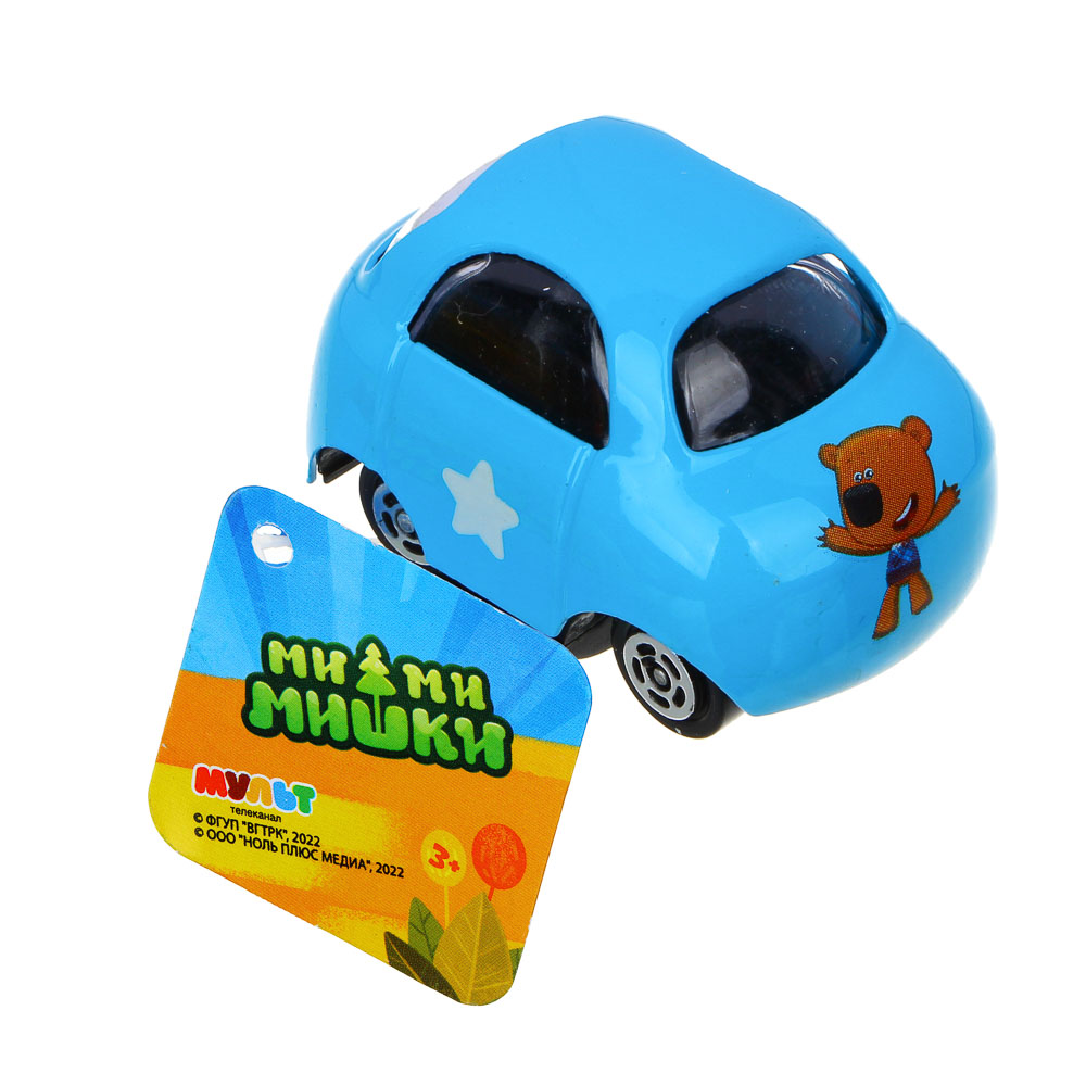 ИГРОЛЕНД Машинка "Мимимишки", металл, ABS, 5х3х3,5см, 8 дизайнов - #3