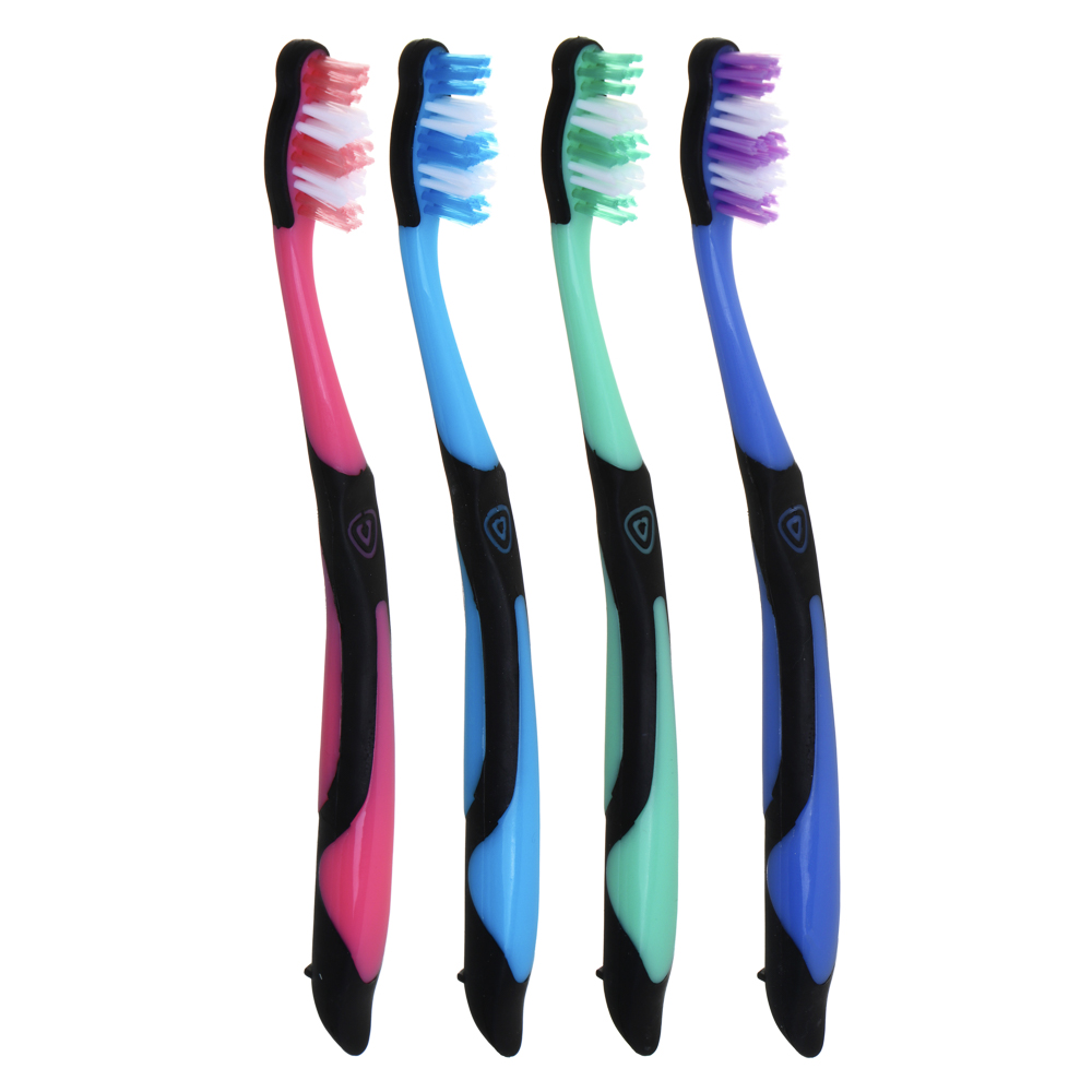 Зубная щетка Эффект, пластик, резина, средняя жесткость, индекс 5, степень 6<G<9 - #1