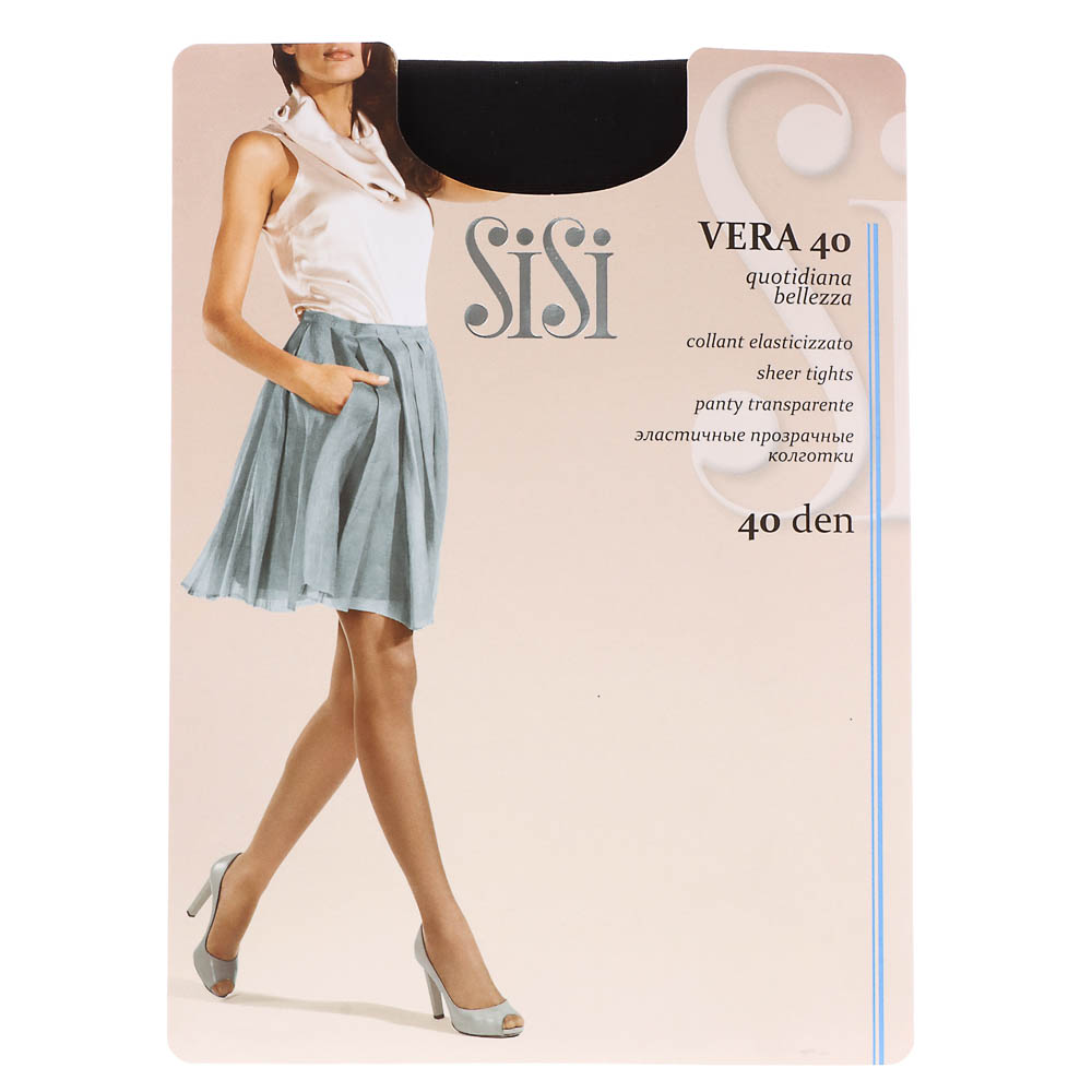 Колготки женские Sisi 40 DEN, размер 2 (S), цвет Nero - #1