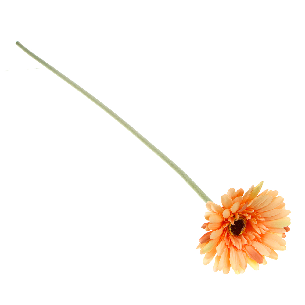 LADECOR Цветок искусственный в виде герберы, 55 см, пластик, 6 цветов - #2