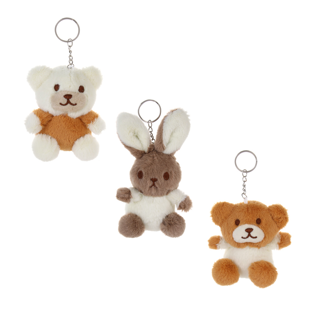 Брелок-подвес мягкий "Нежнуля", полиэстер, металл, ИГРОЛЕНД, 1811-41 - #1