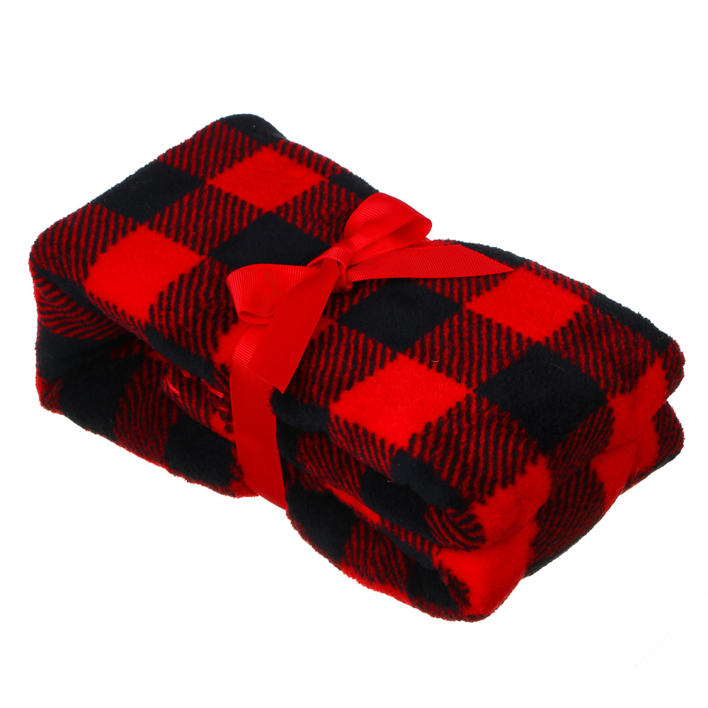 PROVANCE Щелкунчик Плед с сувениром, 75х90см, 100% полиэстер, 3 дизайна - #5