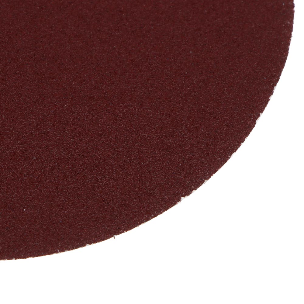 ЕРМАК Круг шлифовальный из абразивной бумаги на велкро основе, без отверстий, P100, 125 мм, 5шт. - #4