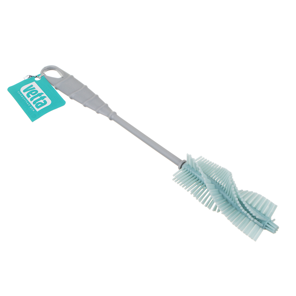 VETTA Ёрш для мытья посуды, полипропилен, силикон, 31,5х4 см, 3 цвета - #5