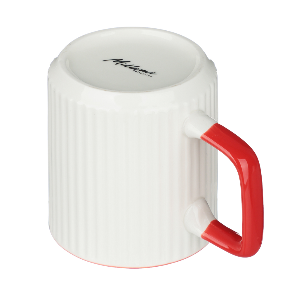 Кружка Уайт тм MILLIMI, 340мл, 3 цвета, фарфор - #5
