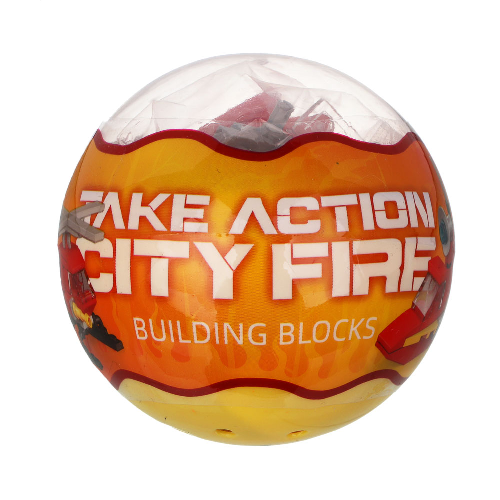 ИГРОЛЕНД Конструктор "Спецтранспорт" в шаре, 6,5х6,3 см, ABS, 12 видов - #4