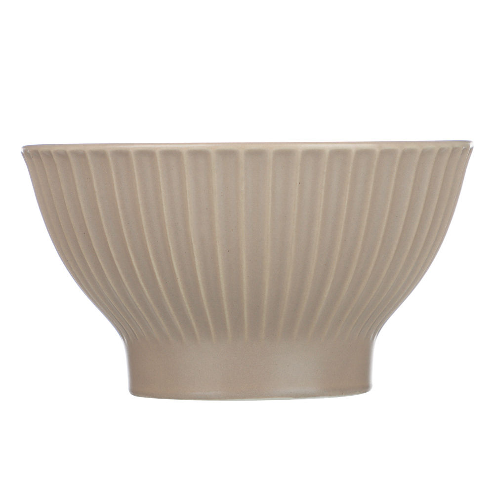 Салатник Лусия тм MILLIMI, 11см, фарфор, кофейный - #2