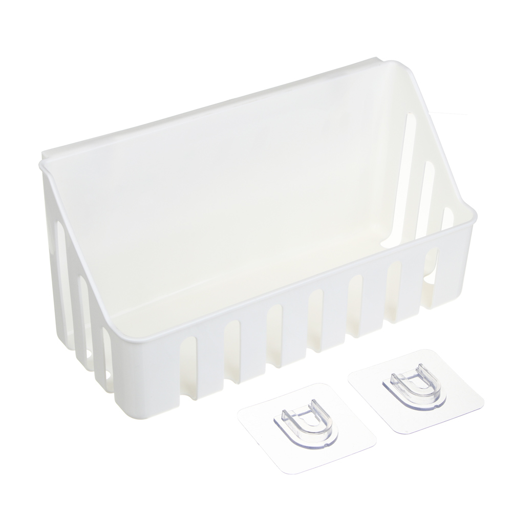 VETTA Classic Полка настенная прямоугольная, пластик, 28x11x7 см, молочный - #2