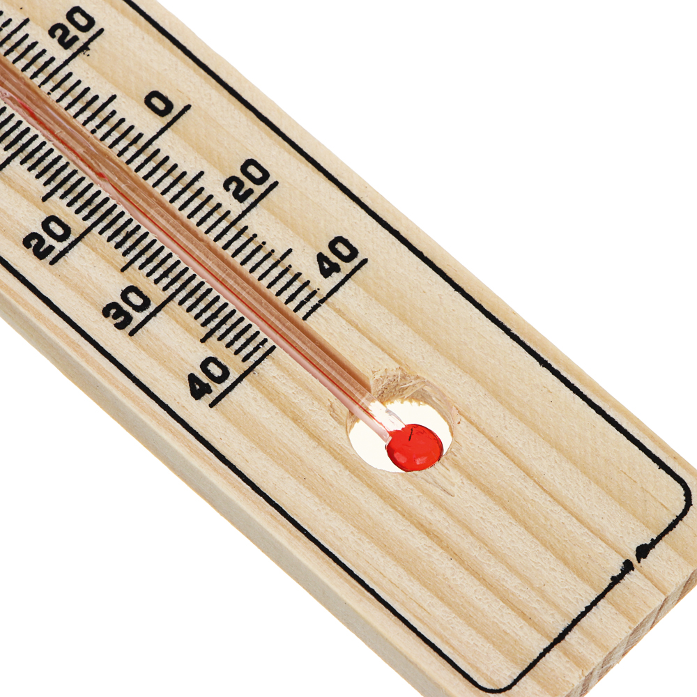 VETTA Термометр деревянный Классик малый, блистер, 20х4см - #4