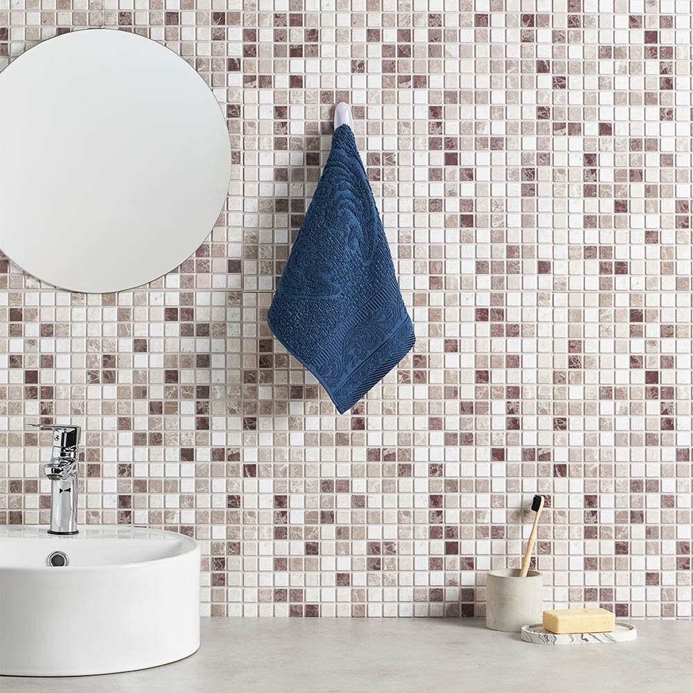 PROVANCE Нэви Полотенце махровое, 100% хлопок, 30х50см, 420гр/м, синий - #4