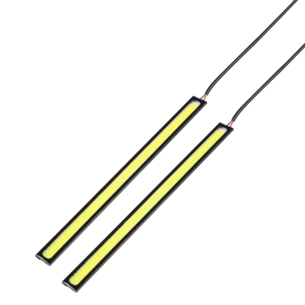 ЕРМАК Дневные ходовые огни, LED 28шт, метал. корп., 170мм, 12V, белый, 2шт. - #3