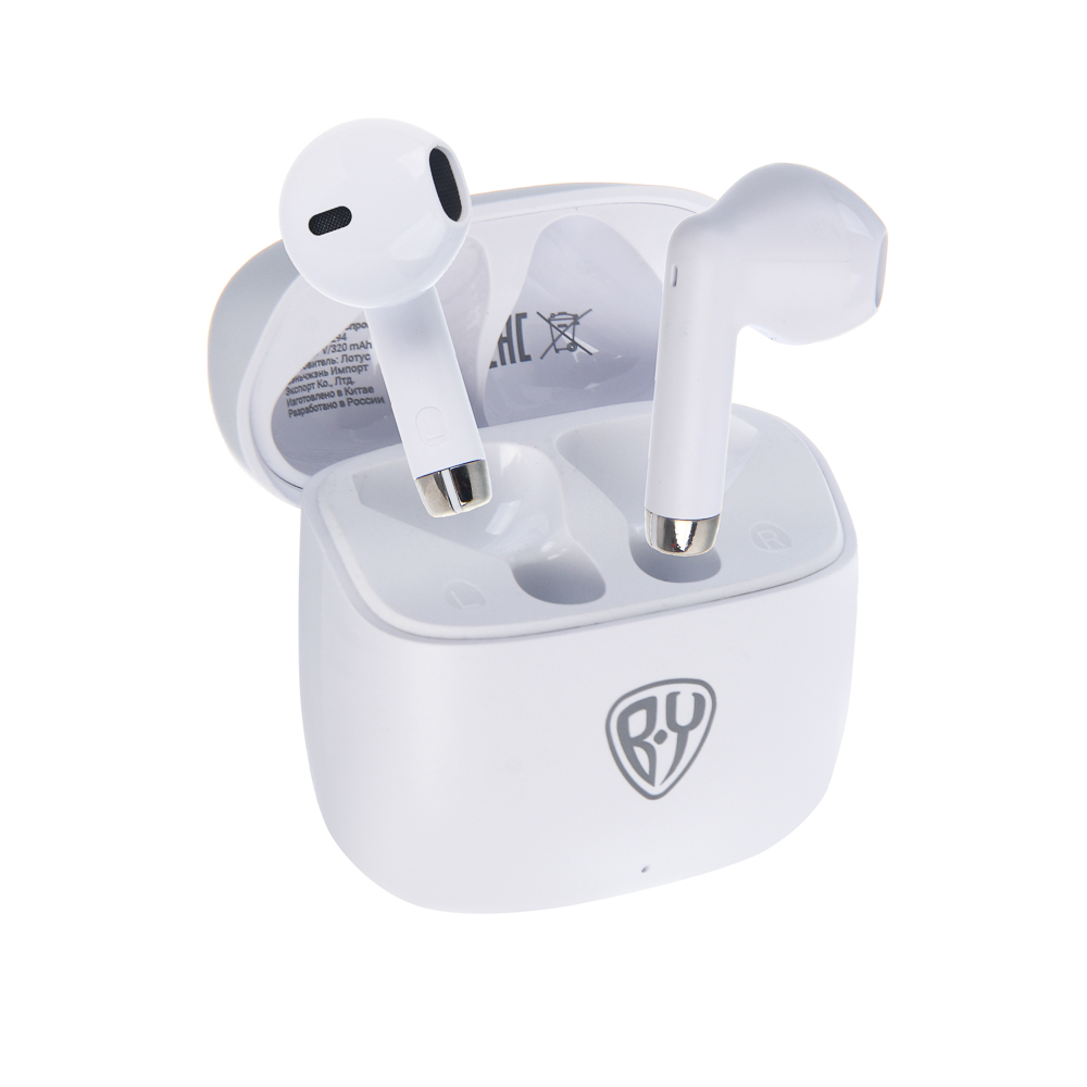 Наушники беспроводные TWS BY Zentune, вкладыши, 30/320 мАч, BT5.4, белый - #6