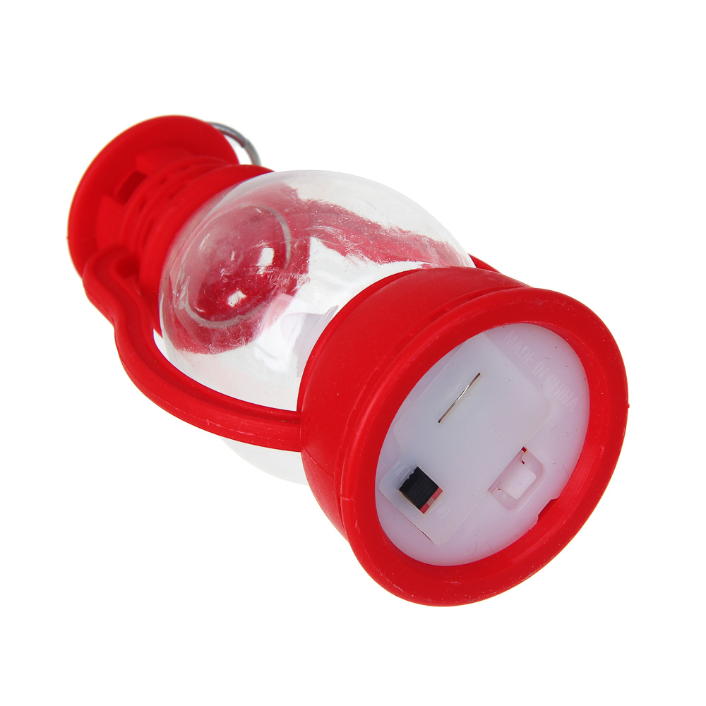 СНОУ БУМ Светильник декоративный LED в виде фонаря, 5,5x4,5х9см, PP, 3хAG10, 1 режим, 2 дизайна - #5