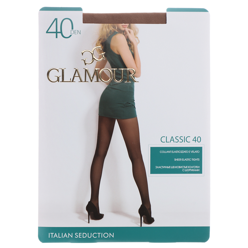 Колготки Glamour Classic 40 daino 2-S - #1