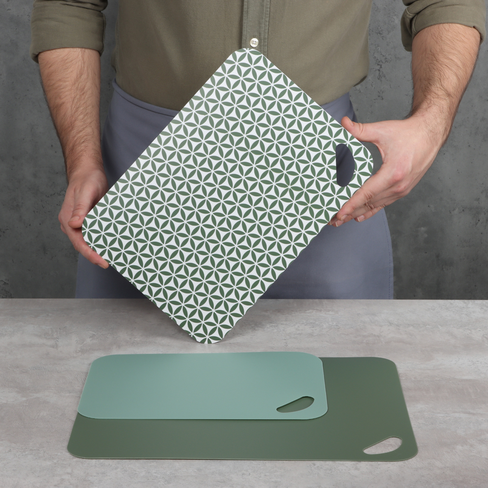 SATOSHI Виган Набор досок разделочных гибких 3шт 38х29см, 33,5х24см, 29х19см, пластик - #11