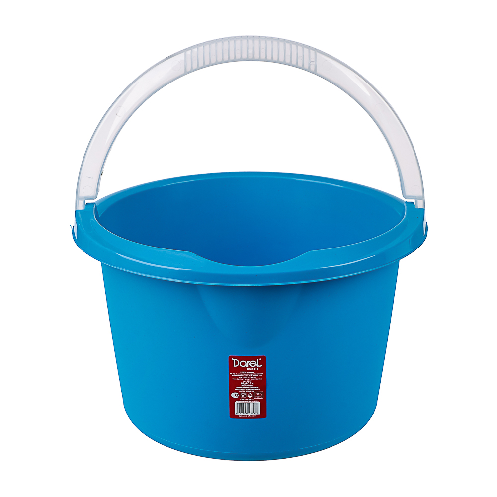 Ведро 7л, пищевой пластик - #4